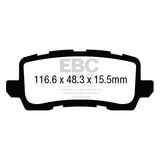 EBC DP63018 6000 Series Greenstuff Truck/SUV Brakes Disc Pads