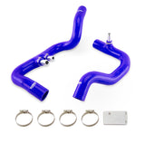 Mishimoto MMHOSE-JLP-18ABL Silicone Coolant Hose Kit, Fits 2018+ Jeep Wrangler JL 3.6L W/ Auto Trans, Blue