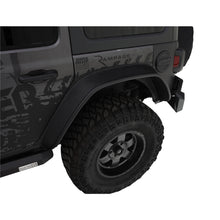 Load image into Gallery viewer, 2018-Jeep-Wrangler-(Jl)-Unlimited-Flat-Style-Flares-4Pc---Black