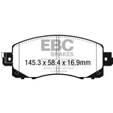EBC DP22330 Greenstuff 2000 Series Sport Brake Pads