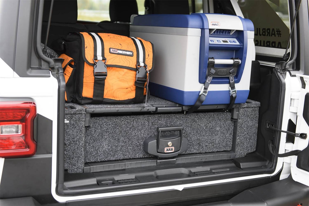 ARB JL4DFKIK Roller Drawer Side Floor Kit for Select Jeep Wrangler