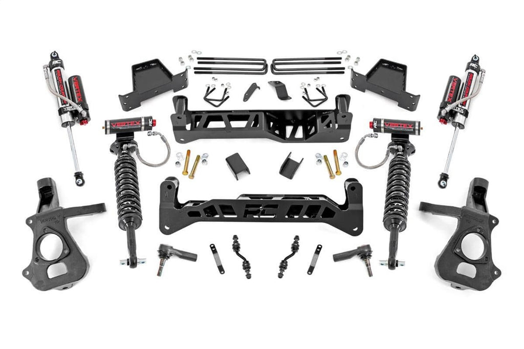 Rough Country 18750 Suspension Lift Kit w/Shocks for Select Chevrolet Silverado 1500, GMC Sierra
