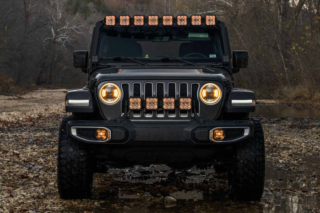 Diode Dynamics DD5166 Full LED Headlights for the Jeep JL Wrangler. for Select Jeep Gladiator, Jeep Wrangler