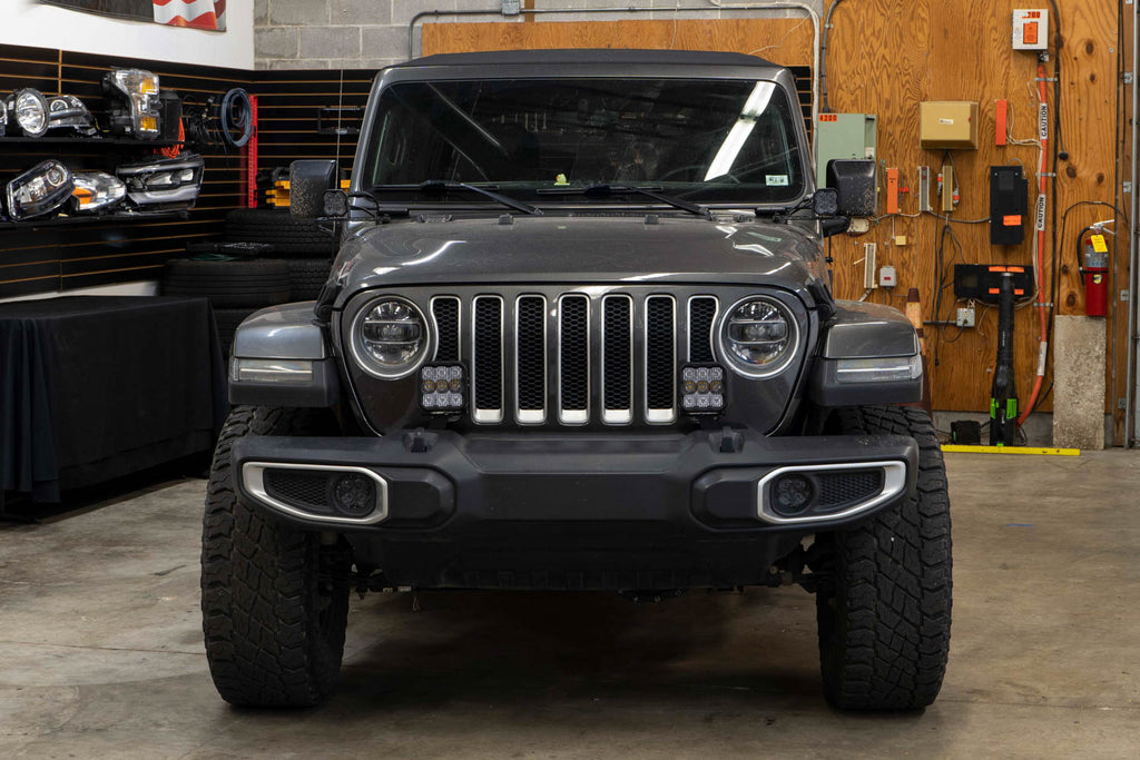 Diode Dynamics DD7291 Bolt-on Pod Light kit for 2018+ Jeep JL Wrangler. for Select Jeep Gladiator, Jeep Wrangler