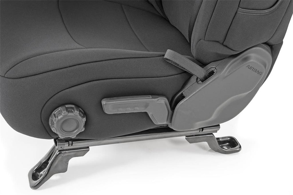 Rough Country 91020 Seat Cover Set for Select Jeep Wrangler, Jeep Wrangler JK