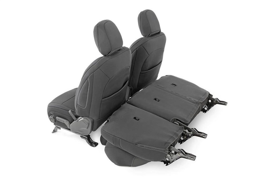 Rough Country 91010 Seat Cover Set for Select Jeep Wrangler