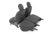 Load image into Gallery viewer, Rough Country 91010 Seat Cover Set for Select Jeep Wrangler