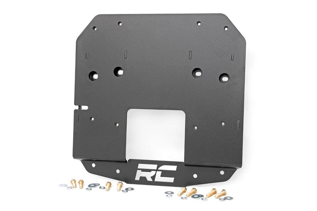 Rough Country 10529 Spare Tire Relocation Bracket for Select Jeep Wrangler