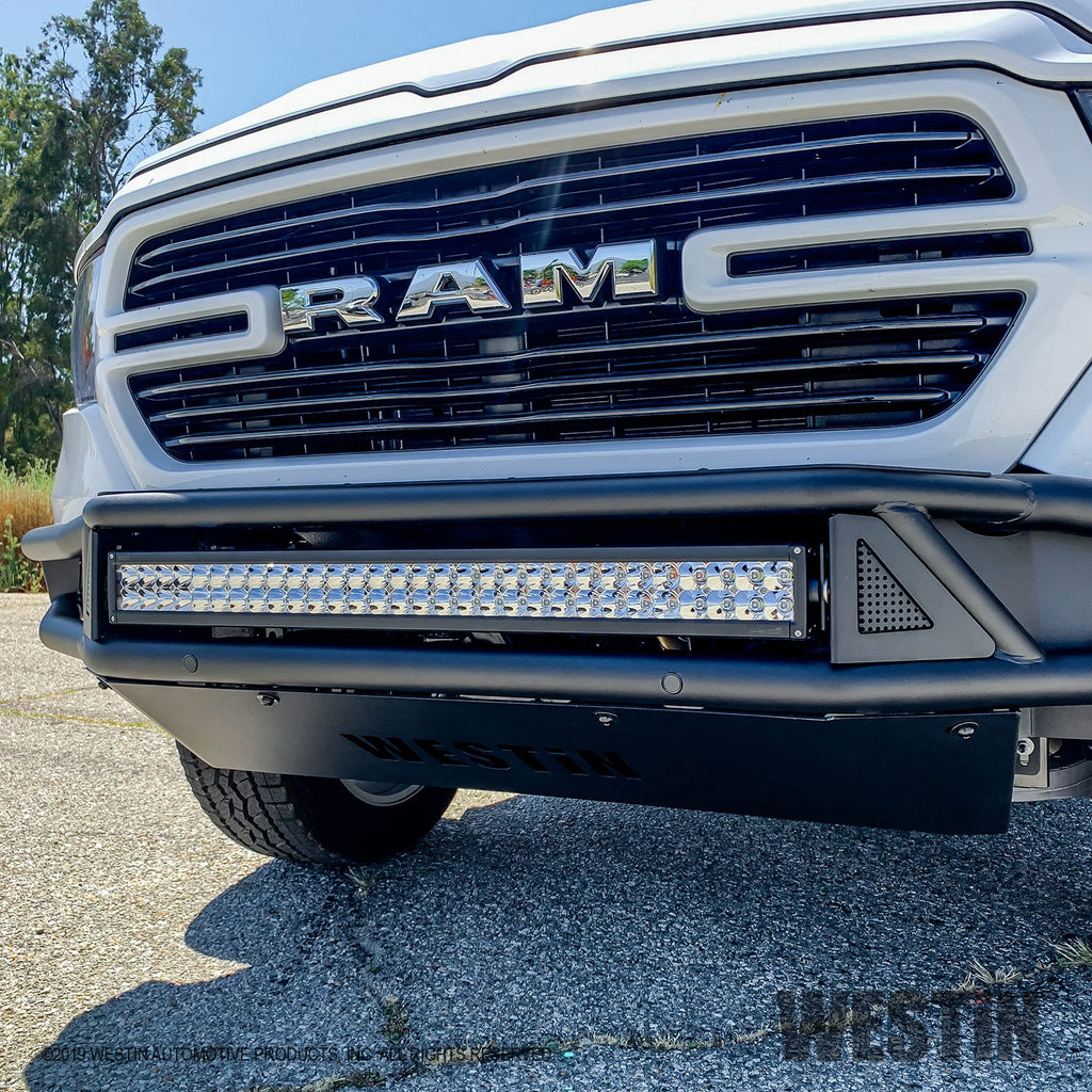 2019-2022-Ram-1500-Classic-Outlaw-Front-Bumper---Textured-Black