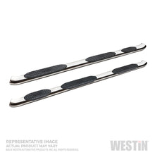 Load image into Gallery viewer, 2019-Chevrolet-Silverado-Crew-Cab-Pro-Traxx-5-W2w-Oval-Nerf-Step-Bars---Stainless-Steel