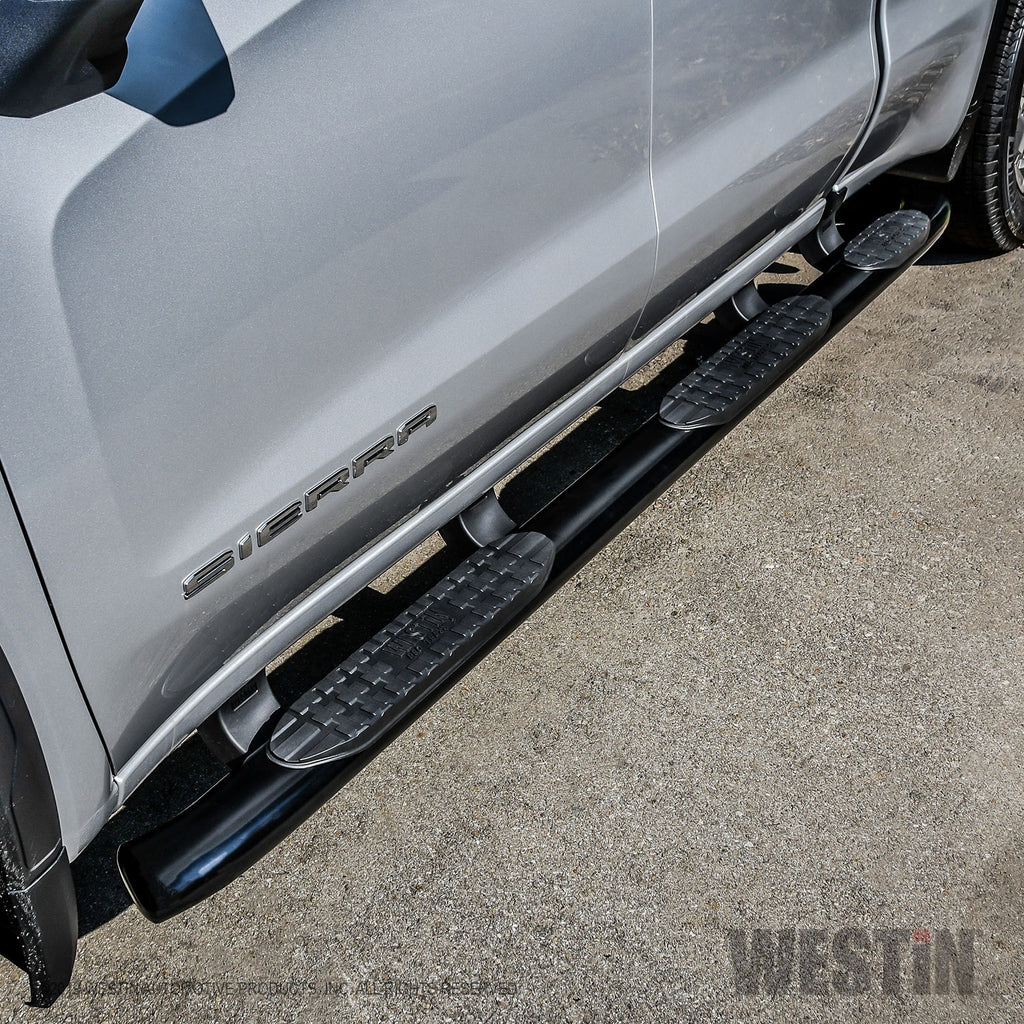 2019-Chevrolet-Silverado-Double-Cab-W-6.5In-Bed-Pro-Traxx-5-W2w-Oval-Nerf-Step-Bars---Black