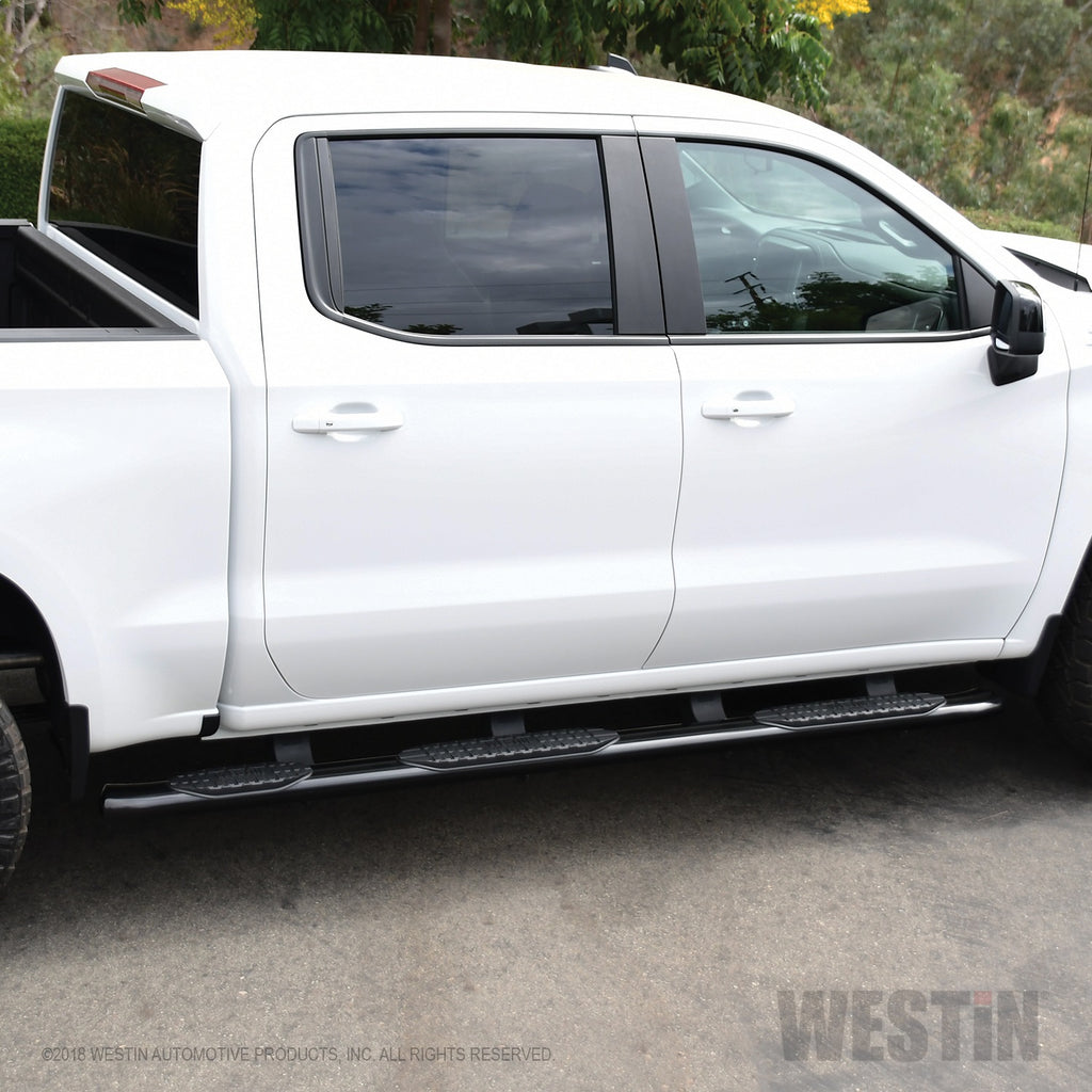 2019-Chevrolet-SilveradoSierra-1500-Cc-(5.5Ft)-Pro-Traxx-5-Wtw-Oval-Nerf-Step-Bars---Black