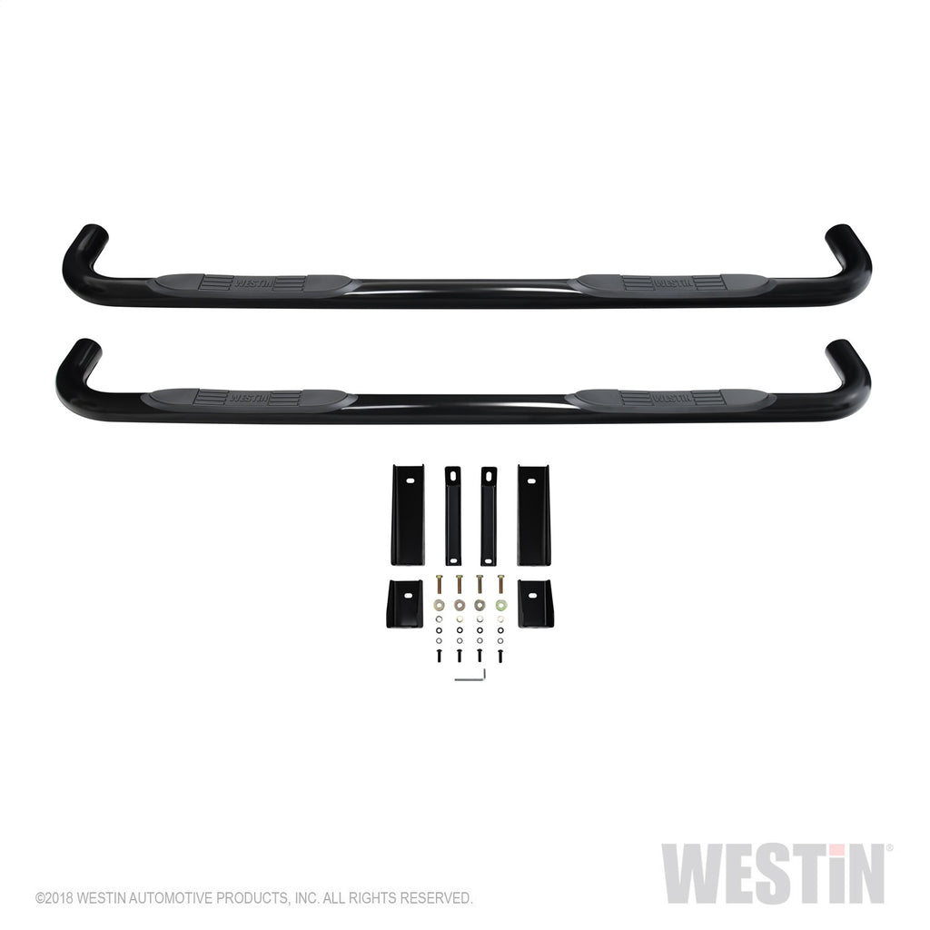 2019-Chevrolet-SilveradoSierra-1500-Crew-Cab-E-Series-3-Nerf-Step-Bars---Black
