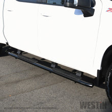 Load image into Gallery viewer, 2019-Chevrolet-SilveradoSierra-1500-Crew-Cab-Non-Ld-Pro-Traxx-4-Oval-Nerf-Step-Bars---Black
