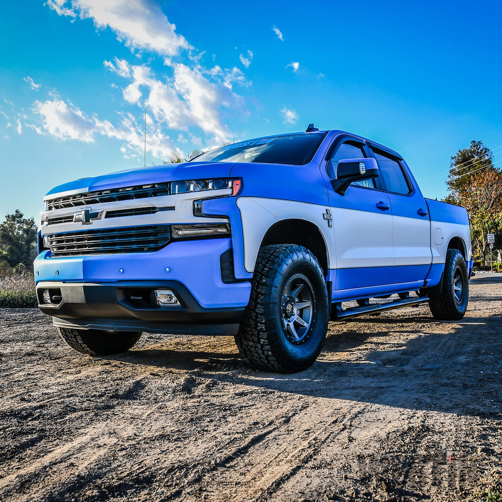 2019-Chevrolet-SilveradoSierra-1500-Crew-Cab-Non-Ld-Pro-Traxx-5-Oval-Nerf-Step-Bars---Black
