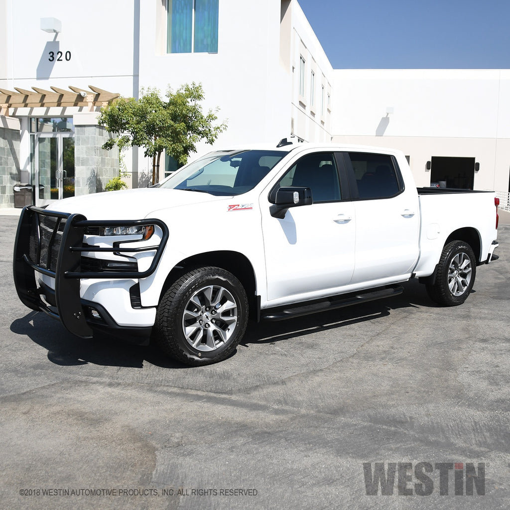 2019-Chevrolet-SilveradoSierra-1500-Crew-Cab-Platinum-4-Oval-Nerf-Step-Bars---Black