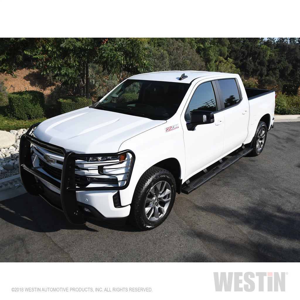 2019-Chevrolet-SilveradoSierra-1500-Crew-Cab-(5.5Ft)-R5-Modular-Nerf-Step-Bars---Black