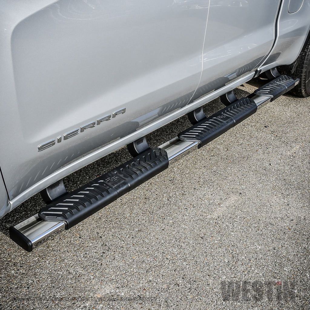 2019-Chevrolet-SilveradoSierra-1500-Crew-Cab-(5.5Ft)-R5-Modular-Nerf-Step-Bars---Ss
