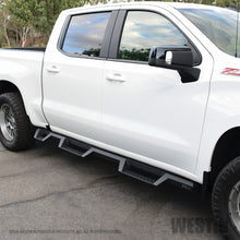 Load image into Gallery viewer, 2019-Chevrolet-SilveradoSierra-1500-(5.5Ft)-Drop-Wheel-To-Wheel-Nerf-Step-Bars---Txt-Black