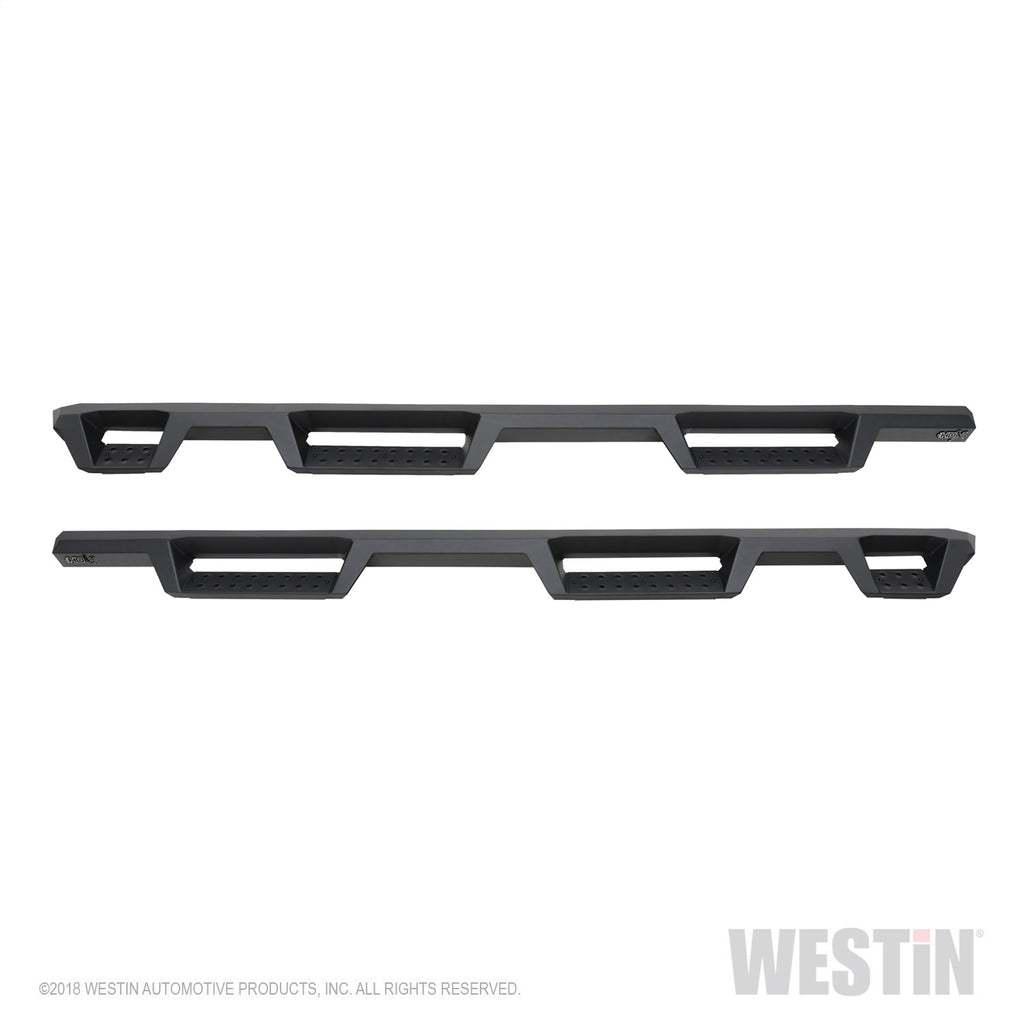 2019-Chevrolet-SilveradoSierra-1500-(5.5Ft)-Drop-Wheel-To-Wheel-Nerf-Step-Bars---Txt-Black