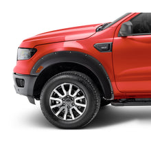 Load image into Gallery viewer, 2019-Ford-Ranger-Fleetside-Pocket-Style-Flares-2Pc-Front---Black