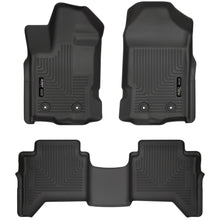 Load image into Gallery viewer, 2019-Ford-Ranger-Supercrew-Cab-Weatherbeater-Black-Front--2Nd-Seat-Floor-Liners