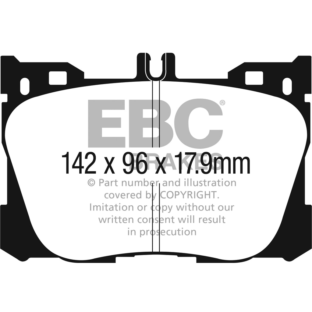 2019-Mercedes-Benz-Cls450-(C257)-3.0L-Turbo-Greenstuff-Front-Brake-Pads