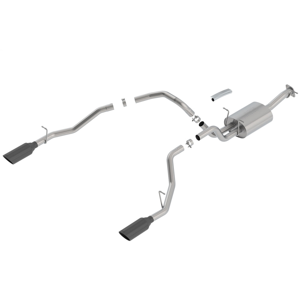 2019-Ram-1500-5.7L-V8-At-4Dr-Crew-Cab-Short-Bed-Touring-Ss-Catback-Exhaust---Black-Chrome-Tip