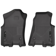 Load image into Gallery viewer, 2019-Ram-1500-Crew-Cab-Weatherbeater-Black-Front-Row-Floor-Liners