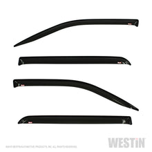Load image into Gallery viewer, 2019-Ram-1500-Crew-Cab-(Non-Classic)-Wade-Slim-Wind-Deflector-4Pc---Smoke