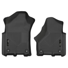 Load image into Gallery viewer, 2019-Ram-25003500-Crew-CabMega-Cab-Weatherbeater-Black-Front-Floor-Liners