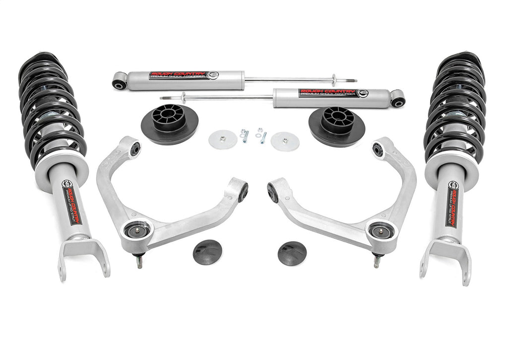 Rough Country 31431 Bolt-On Lift Kit w/Shocks for Select Ram