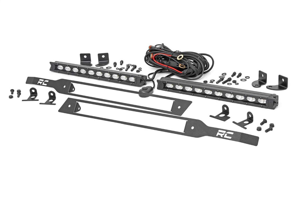 Rough Country 70817 Dual LED Grille Kit for Select Chevrolet Silverado 1500, Chevrolet Silverado LTD