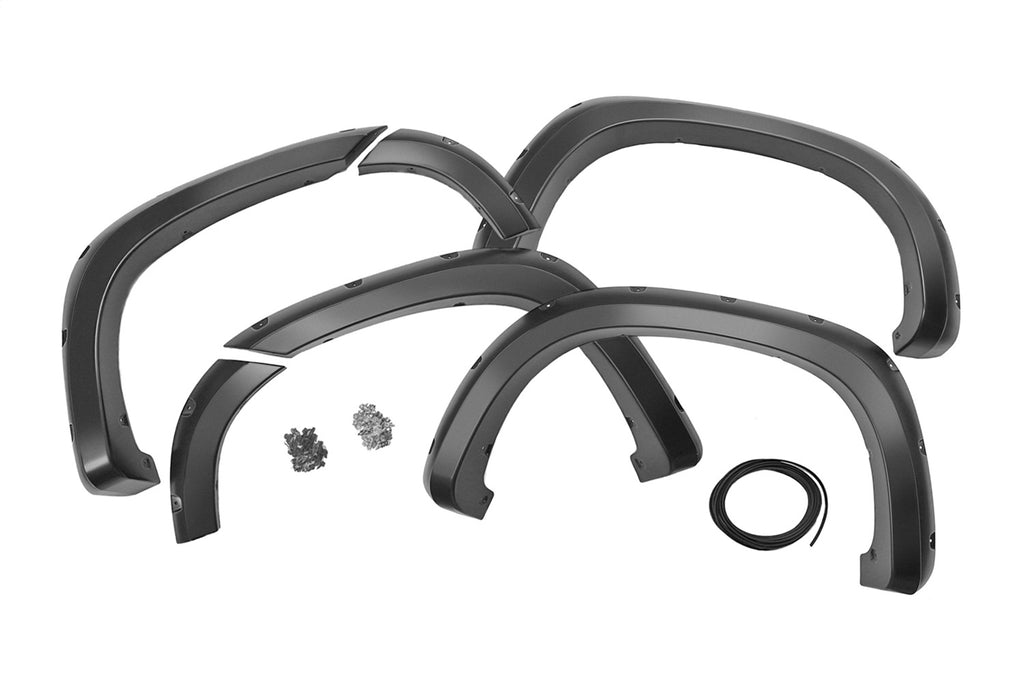 Rough Country F-C11911A-GXN Pocket Fender Flares for Select Chevrolet Silverado