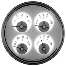 Load image into Gallery viewer, AutoMeter 2019 GAUGE, QUAD, 5", 240OE-33OF, ELEC, PRESTIGE PEARL
