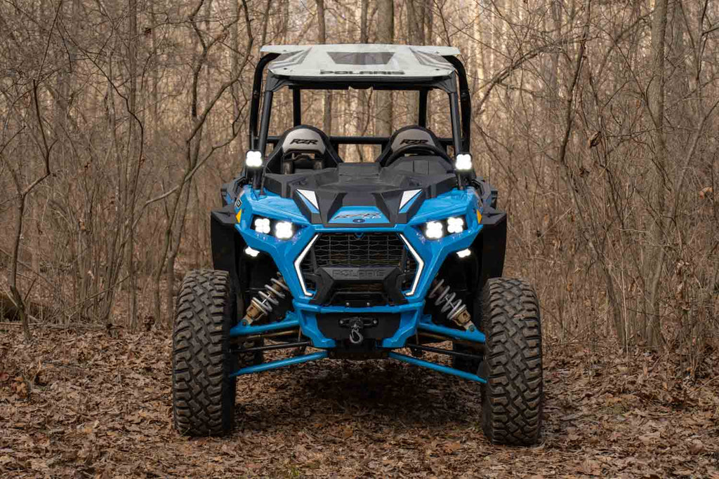 Diode Dynamics DD7842P Full LED SS3 pod headlight mounting kit for 2014-2023 Polaris RZR XP. for Select Polaris RZR XP 1000, Polaris RZR XP EPS, Polaris RZR XP EPS DYNAMIX Edition, Polaris RZR XP EPS Desert Edition, Polaris RZR XP EPS Fox Edition,