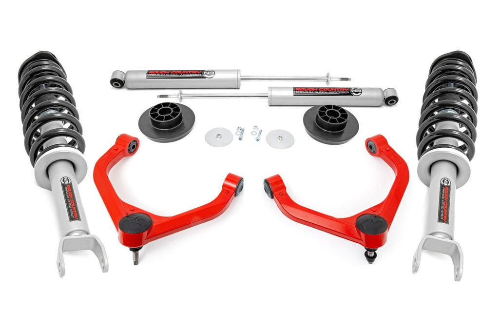 Rough Country 31431RED Suspension Lift Kit w/Shocks for Select Ram