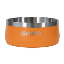 Load image into Gallery viewer, KUMA 201-KM-SSDB-OG Stainless Steel Dog Bowl - Orange