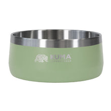 Load image into Gallery viewer, KUMA 201-KM-SSDB-SG Stainless Steel Dog Bowl - Sage