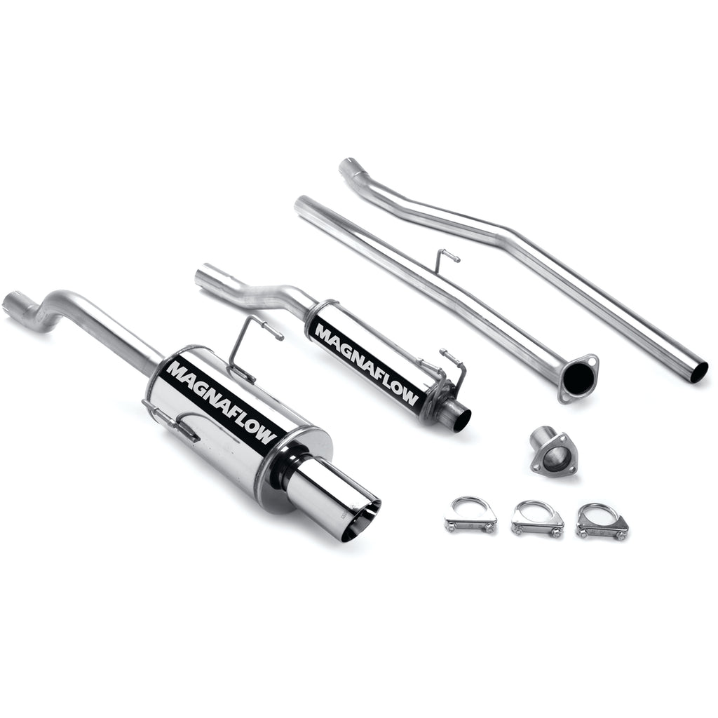 MagnaFlow Exhaust Products 15712 Street Series Polished Cat-Back System for Select Honda Civic