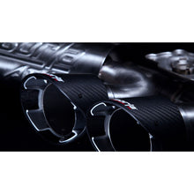 Load image into Gallery viewer, 2020-Chevrolet-Corvette-C8-6.2L-Atak-3In-Exhaust-System-Dual-Round-Angle-Cut-Carbon-Fiber-Tips