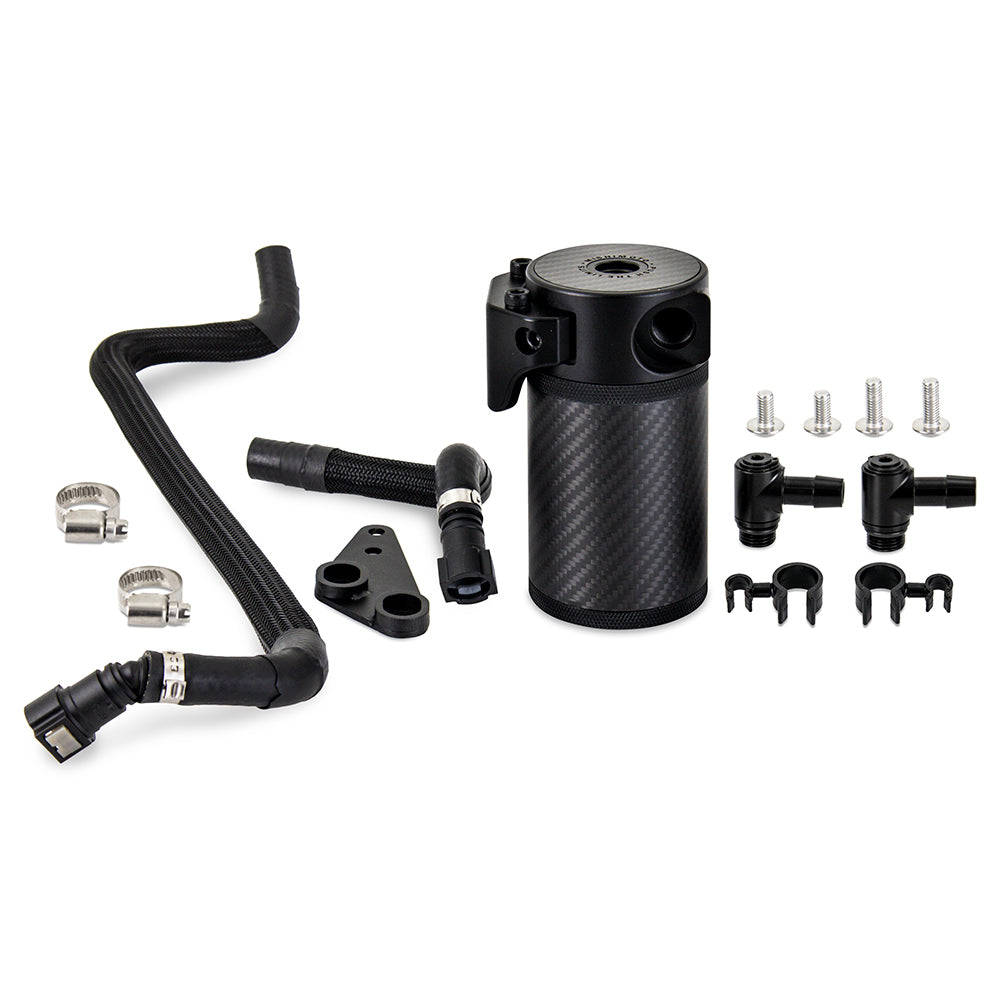 2020-Chevrolet-Corvette-C8-Baffled-Oil-Catch-Can-Kit-(Pcv-Side)---Carbon-Fiber