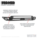 Westin 58-41225 Pro-Mod Front Bumper