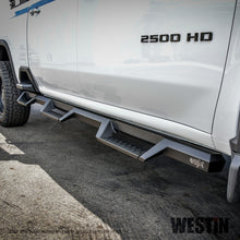 Load image into Gallery viewer, 2020-Chevy-Silverado-25003500-Crew-Cab-(6.5Ft-Bed)-Hdx-W2w-Nerf-Step-Bars---Textured-Black