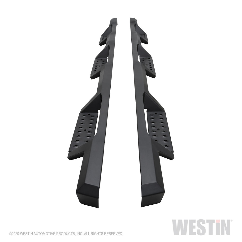 2020-Chevy-Silverado-25003500-Crew-Cab-(8Ft-Bed)-Hdx-W2w-Nerf-Step-Bars---Textured-Black