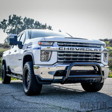 Load image into Gallery viewer, 2020-Chevy-Silverado-25003500-E-Series-Bull-Bar---Black