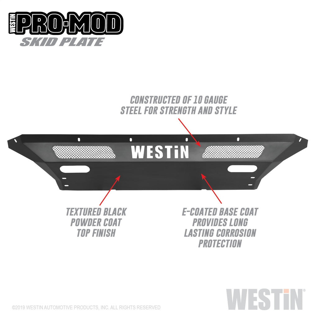 2020-Chevy-Silverado-25003500-Pro-Mod-Skid-Plate---Textured-Black