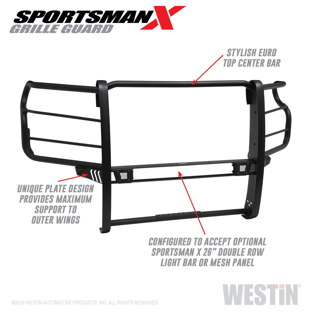 2020-Chevy-Silverado-25003500-Sportsman-X-Grille-Guard---Textured-Black