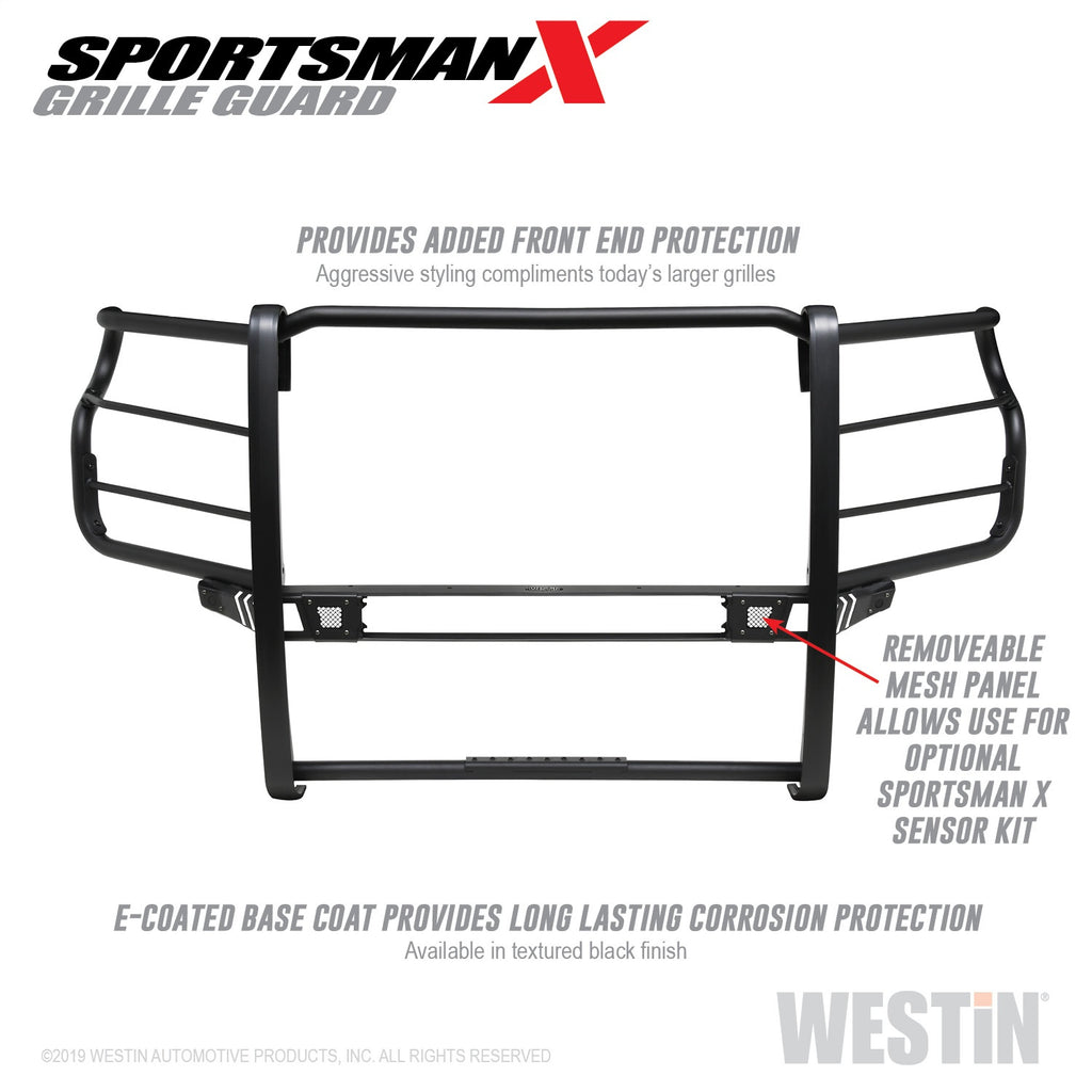 2020-Chevy-Silverado-25003500-Sportsman-X-Grille-Guard---Textured-Black