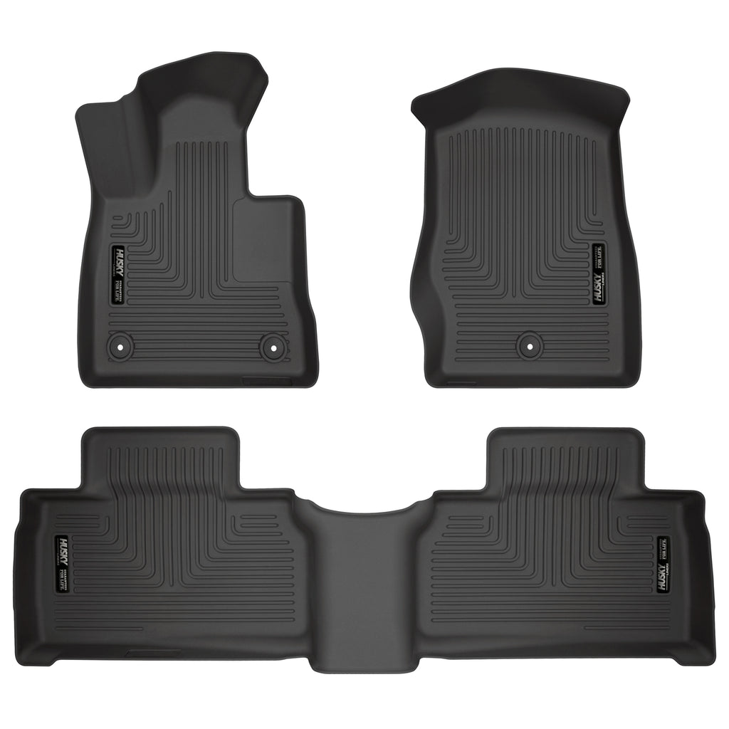 2020-Ford-Explorer-Weatherbeater-Black-Front--2Nd-Seat-Floor-Liners